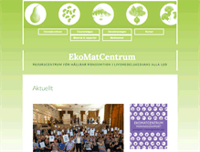 Tablet Screenshot of ekomatcentrum.se